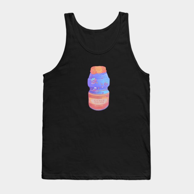 yakult, space, neon, cute, Planets, Galaxy, Kawaii, Pastel Tank Top by Rice Paste